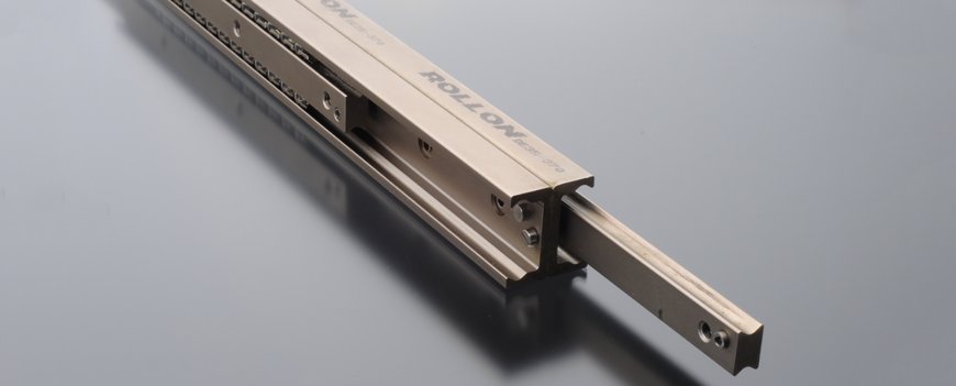 Telescopic Linear Bearings Enable Bidirectional Robotic Travel Without Interference